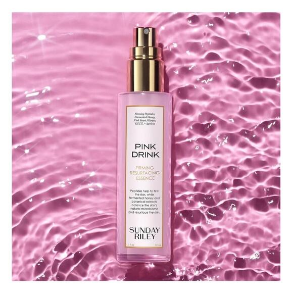 Sunday Riley Pink Drink Firming Resurfacing Essence 50ml/1.7 fl. oz. - Picture 7 of 15